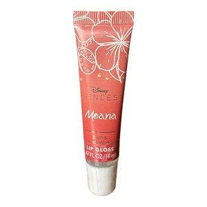 BBW BATH & BODYWORKS Disney Princess Moana Lip Gloss NEW